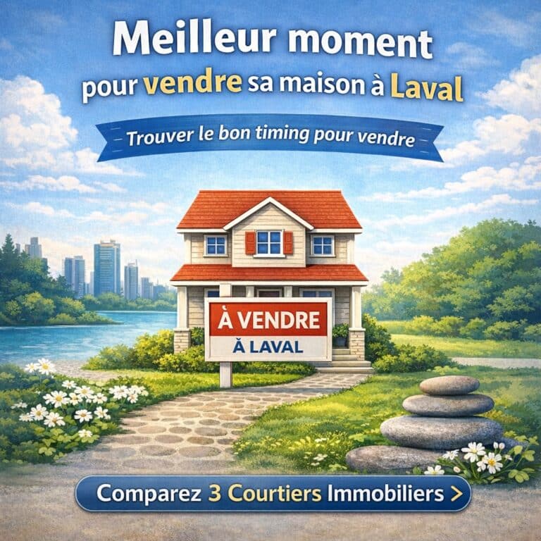 Meilleur moment pour vendre sa maison à Laval
