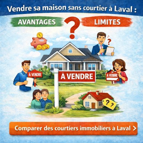 Vendre sa maison sans courtier à Laval