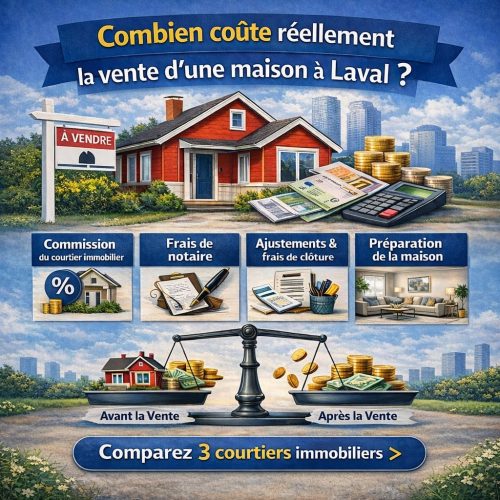 couts vente d’une maison à Laval​